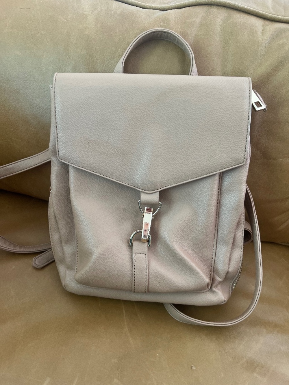 Vegan Leather Backpack